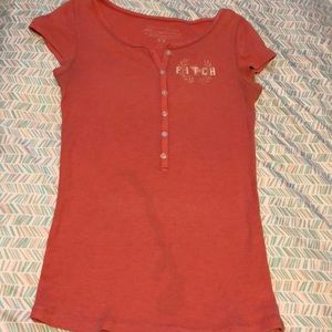 Abercrombie & Fitch pink tee